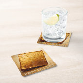 ハッピー・パスソーバー！ゴールデンマッサー スクエアペーパーコースター (インサイチュ)