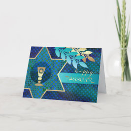 ハッピー・パスソーバー。デービッドとキッドシュ杯のスター カード