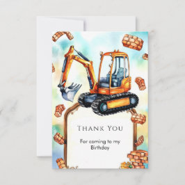 ハッピー ビルダー 建設 誕生日 サンキューカード