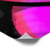 ハッピー ピンク 豚 ポスター (角)