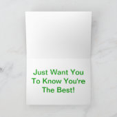 ハッピー・ファザーズ・デイチワワ・カード カード (内部)