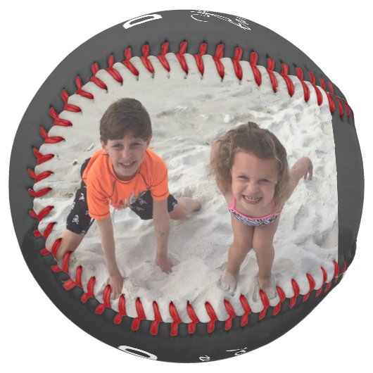 ハッピー・ファザーズ・デイ・カスタムキッズ写真保存 ソフトボール (正面左)