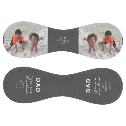 ハッピー・ファザーズ・デイ・カスタムキッズ写真保存 ソフトボール (パネル)