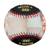 ハッピー・ファザーズ・デイ・カスタム 野球ボール (正面)