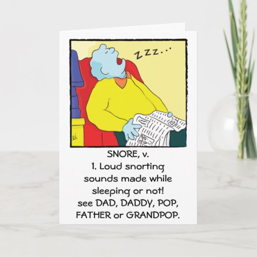 ハッピー・ファザーズ・デイ・カード カード (正面)