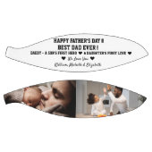 ハッピー・ファザーズ・デイ・パパ最高の・エバー・カスタム文字 バスケットボール (パネル)
