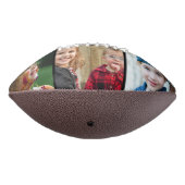 ハッピー·ファザーズ·デイ·パパ3フォトコラージュ·チャルクボード アメリカンフットボール (回転270)