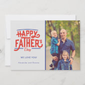 ハッピー・ファザーズ・デイ・フォトパパ  シーズンカード (正面)