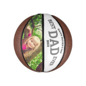 ハッピー・ファザーズ・デイ・最高のパパ ミニバスケットボール (縦)