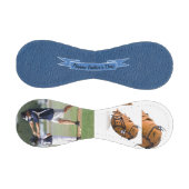 ハッピー・ファザーズ・デー・フォトブルー・野球 野球ボール (パネル)