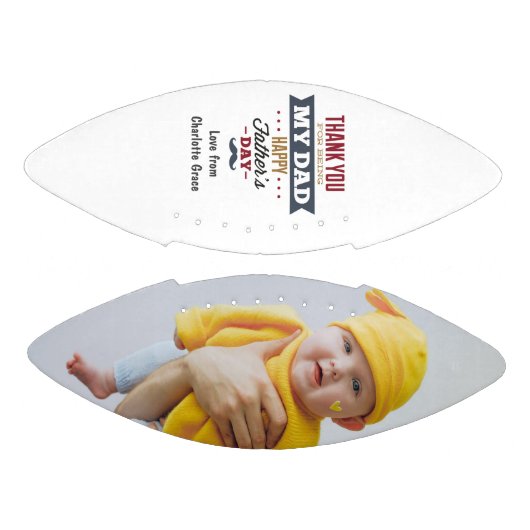 ハッピー·ファーザーズ·デ感謝していー·私のパパ アメリカンフットボール (パネル)