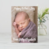 ハッピー・ファーザー・デイベビー発表 シーズンカード (スタンド正面)