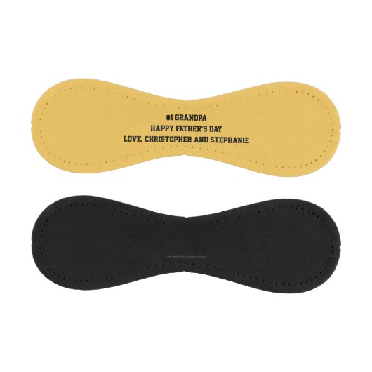 ハッピー・ファーザー・デイ・ベースボール#1おじいちゃん名前 野球ボール (パネル)