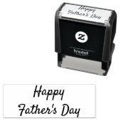 ハッピー・ファーザー・デー・ゴム・スタンプ セルフインキングスタンプ (インサイチュ)