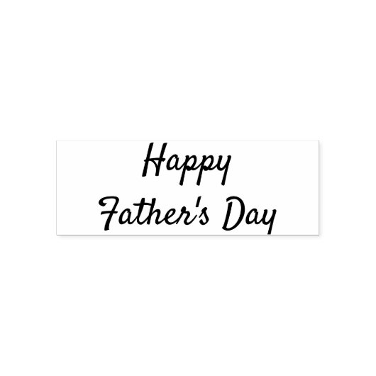 ハッピー・ファーザー・デー・ゴム・スタンプ セルフインキングスタンプ (デザイン)