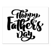 ハッピー・ファーザー・デー・ゴム・スタンプ ラバースタンプ (インプリント)