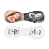 ハッピー・ファースト・ファースト・ファーズ・デイ・ホワイト・ベビー2写真名 野球ボール (パネル)