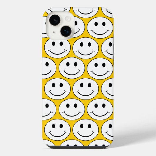 ハッピー フェース iPhoneケース (裏面)