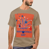 ハッピー・フォース・オブ・ジュライ Tシャツ (正面)