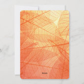 ハッピー・フォーリデイズカード - 季節の休暇案内 シーズンカード (裏面)