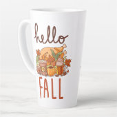 ハッピー・フォール カフェラテマグ (左アングル)