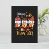 ハッピー・フォール ブラシ・ゼム・オール デンタル 歯医者 スクワッドゥ さっ シーズンカード (スタンド正面)