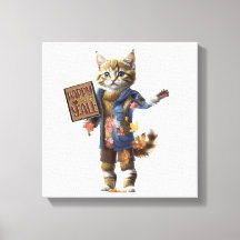 ハッピー・フォール・ヤル～秋の子猫の肖像画