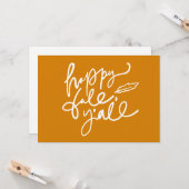 ハッピー・フォール・ヨール カード (正面/裏面インサイチュ)