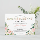 ハッピー・ブライズ・ウィークエンドの予定 アイリー・ブラッシュ 招待状 (スタンド正面)