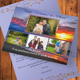 ハッピー プエルトサンセット 1739 カード