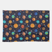 ハッピー プラネッツ キッチン タオル (横)