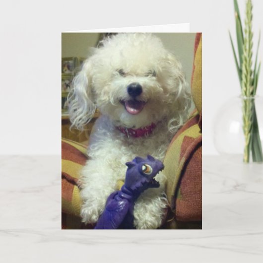 ハッピー·ベッツ「お前」が30歳になる! カード (正面)