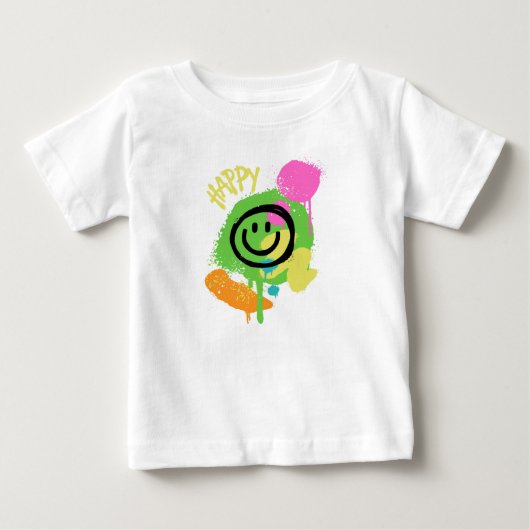 ハッピー ベビーTシャツ (正面)