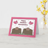 ハッピー・ベールト・グラウンドホッグ・デー記念日 カード (黄色い花)