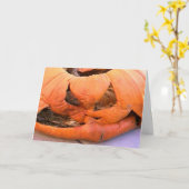 ハッピー・ベールト・ハロウィン カード (黄色い花)