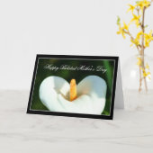 ハッピー・ベールト・マザーズ・デイ・カラ・リリー・カード カード (黄色い花)