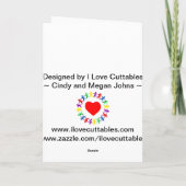 ハッピー・ベールト・リープ・デイ・誕生日! カード (裏面)