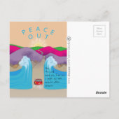 ハッピー・ペサハ・エクソダス・カートゥーン・グリーティング ポストカード (裏面)