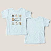ハッピー・ペサハTシャツ (デザイン正面&裏面)