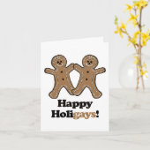 ハッピー・ホリデイズ カード (黄色い花)