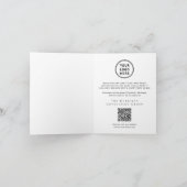 ハッピー・ホリデーシーズン ビジネス ロゴ QRコード クリスマス (内部)