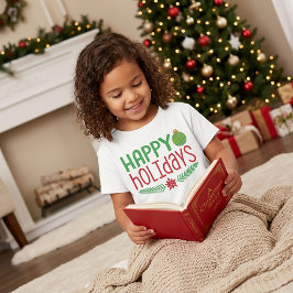ハッピー・ホリデー・クリスマス Tシャツ
