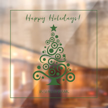 ハッピー ホリデー グリーン クリスマス ツリー 装飾