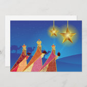 ハッピー・ホリデー | サイレント・ナイト・三賢人 シーズンカード (正面/裏面)