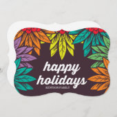 ハッピー ホリデー シーズンカード (正面/裏面)