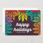 ハッピー ホリデー シーズンカード (正面/裏面)