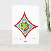 ハッピー ホリデー シーズンカード (裏面)