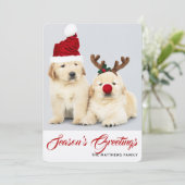 ハッピー ホリデー シーズン グリーティング フォト クリスマス (スタンド正面)