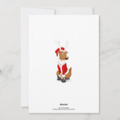 ハッピー ホリデー シーズン グリーティング フォト クリスマス (裏面)