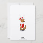 ハッピー ホリデー シーズン グリーティング 写真 クリスマス (裏面)